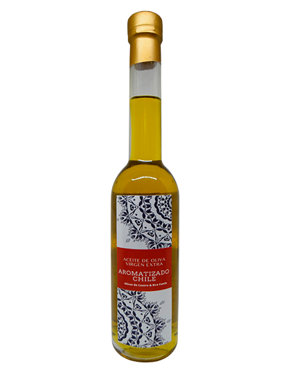 Extra virgin olive oil flavored with chili (250 ml) – Mediterranean intensity | Olivar de Castro