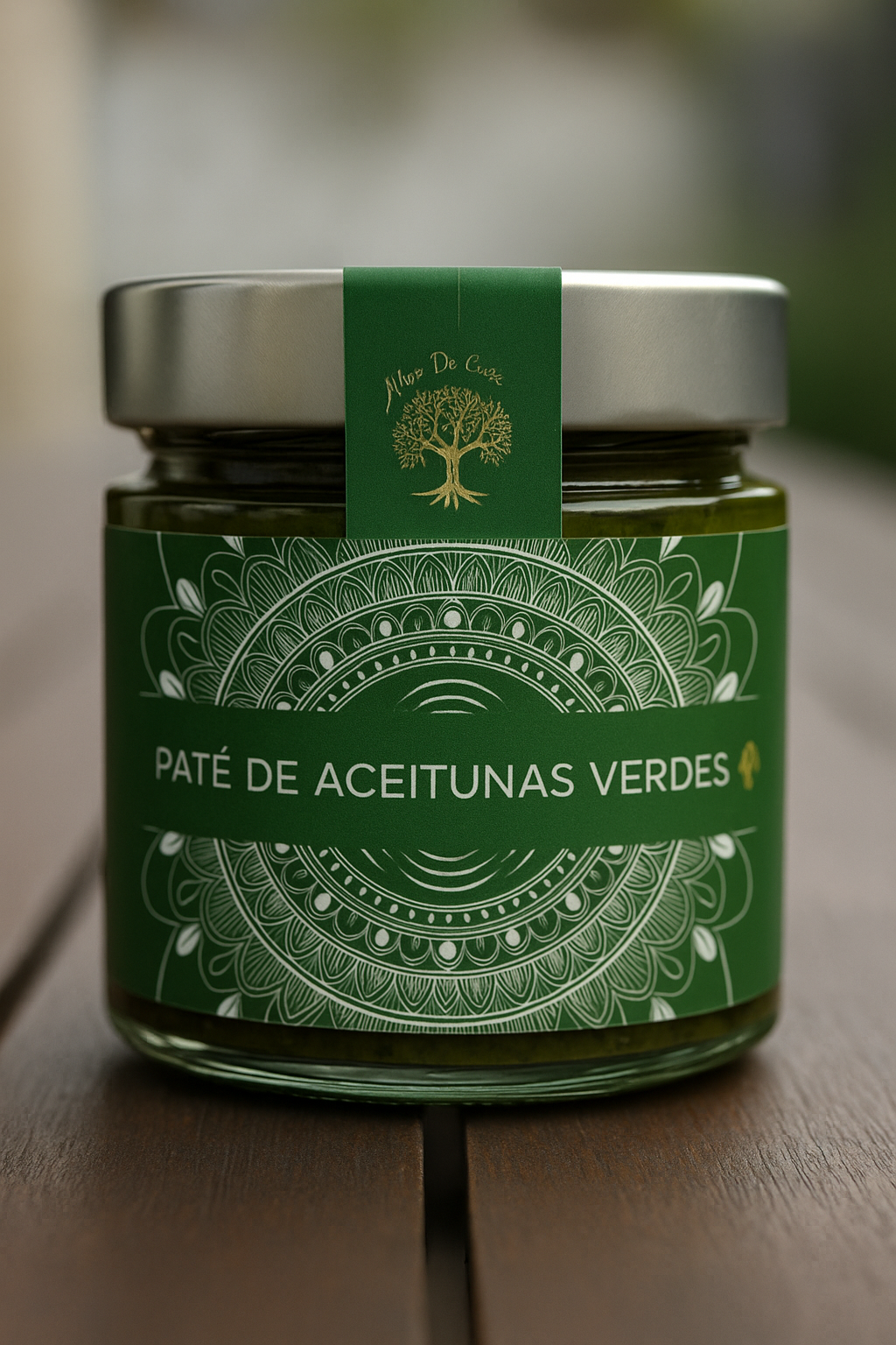Green olive pâté (200 g) | Olivar de Castro